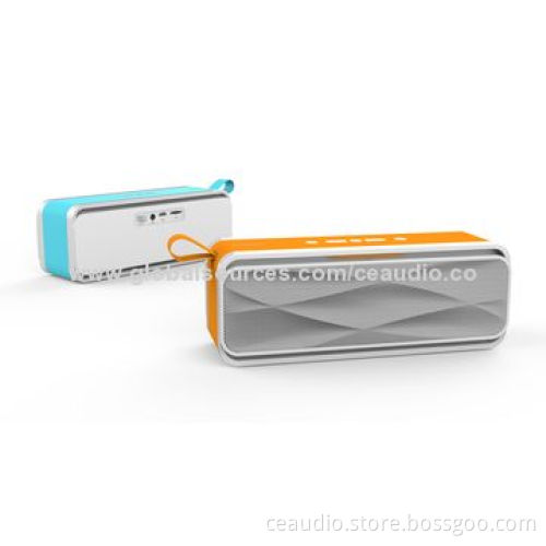 NFC Bluetooth Speaker with Hand-free, Plastic and Metal Finish, Powerful Bass, Private Tooling Mode